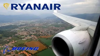 Ryanair Boeing 737-800 ✈ Landing in Milan-Bergamo