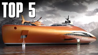 Top 5 of The MOST Exciting NEW Superyacht Concepts