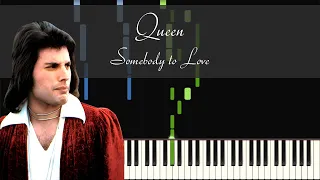 Queen - Somebody to Love - Piano Tutorial - How to play the piano part