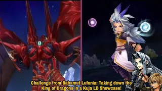 DFFOO Global: Challenge from Bahamut Lufenia: Taking down the King of Dragons in a Kuja LD showcase!