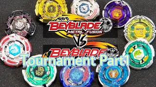 Metal Fight Beyblades Tournament part1