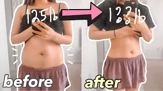 I TRIED A WEIGHT LOSS SUBLIMINAL FOR A WEEK results before after | how to lose weight fast