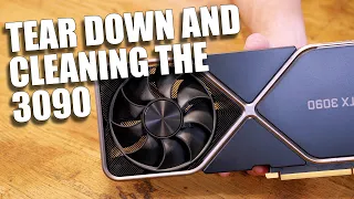 Deep cleaning a GPU - Complete Teardown!