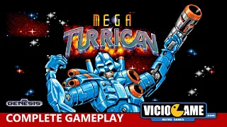 🎮 Mega Turrican (Mega Drive) Complete Gameplay