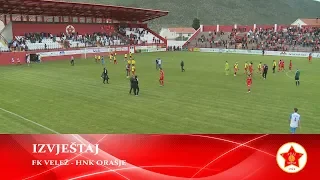 Izvještaj: Prva liga FBiH / 26. kolo / FK Velež - HNK Orašje 3:0