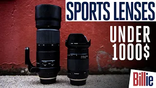 The Best CHEAP Telephoto LENSES For SPORTS PHOTOGRAPHERS On A BUDGET: TAMRON 18-400 and 100-400.