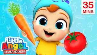 Kami Suka Sayuran | Kartun Anak | Little Angel Bahasa Indonesia
