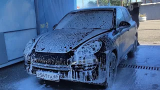 Porsche Cayenne на мойке 💦