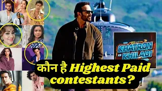 Khatron Ke Khiladi 14: Asim or Abhishek, Meet top 3 highest paid contestants of Rohit Shetty Show