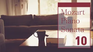 잔잔한 모차르트 피아노 소나타 10곡 (Wolfgang Amadeus Mozart / Piano Sonata 10) / (음악 설명)