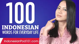 100 Indonesian Words for Everyday Life - Basic Vocabulary #5