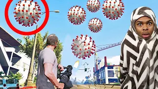 I FOUND THE ZOMBIE APOCALYPSE HOARD VIRUS IN GTA 5! (GTA 5 MODS RP)