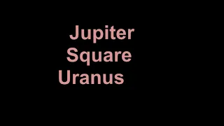 secret of | Jupiter Square  Uranus #astrologyforecast #science #astrologypredictions