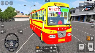 Eicher Bus Driving in Bus Simulator Indonesia Android Gameplay | KSRTC Bus Game for Android #bussid