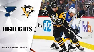 NHL Highlights | Blues @ Penguins 12/4/19