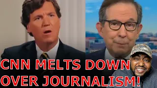 Chris Wallace & Liberal CNN Journalists MELTDOWN Over Tucker Carlson 'Softball' Interview With Putin