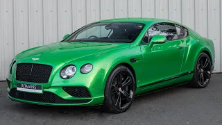 2017 Bentley Continental GT V8 S - Apple Green - Walkaround & Interior | Romans International [4K]