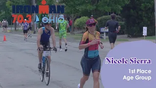 Ironman Ohio 70.3 Nicole Sierra 2022