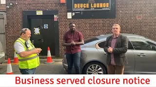 Closure notice served on business flouting Covid-19 rules
