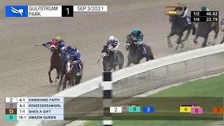 Gulfstream Park September 3, 2021 Race 1