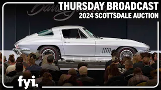 2024 SCOTTSDALE THURSDAY BROADCAST - Thursday, January 25  - BARRETT-JACKSON 2024 AUCTION