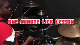 One Minute Lick Lesson/ Gospel Chops