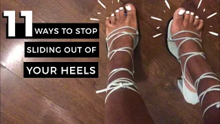 How To Keep Your Feet From Sliding Forward In Heels - Stop Shoes From Slipping off Your Feet!