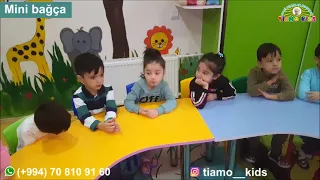 Mini bağça.TİAMO Kids Dahi Uşaqlar Mərkəzi.