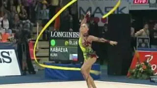 Alina Kabaeva (RUS) ribbon ECh Moscow 2006 AA final