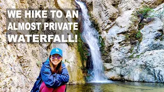 Hidden Waterfall in Eaton Canyon | Popuar Hiking Trail in Pasadena