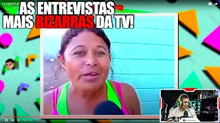 REACT DO HUDSON - AS ENTREVISTAS MAIS BIZARRAS DA TV! - TENTE NAO RIR