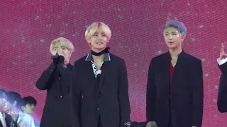 190106 골든디스크 방탄소년단 BTS V ending credit