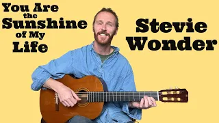 How to Play You Are The Sunshine Of My Life - Stevie Wonder | Guitar Lesson