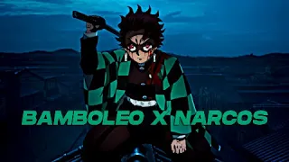 Tanjiro vs Daki「EDIT / AMV」Bamboleo x Narcos - 4K