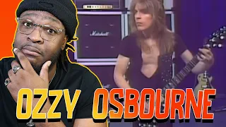 OZZY OSBOURNE - Mr. Crowley (1981 Live Video) REACTION/REVIEW