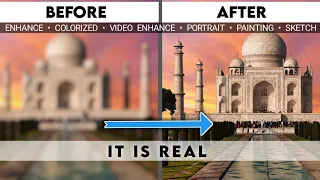 How to enhance old photo || Malayalam || free Photo Video enhancer || colorise || Paint || sketch ||