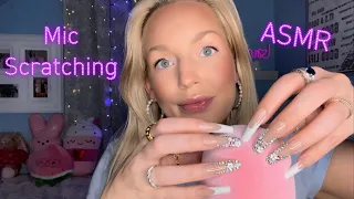 ASMR INTENSE Mic Scratching With Super Long Nails💅🏼✨