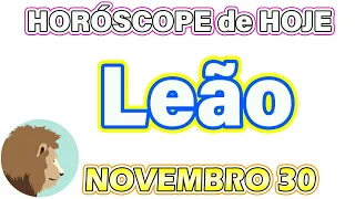 Horóscopo do dia LEÃO 30 de NOVEMBRO, 2022 ♊ PREVISÃO LEÃO 30/11/2022