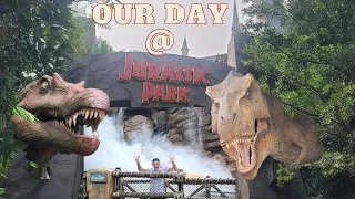 Islands of Adventure Resort, Jurassic Park Day, Velocicoaster, River Adventure, Discovery Center