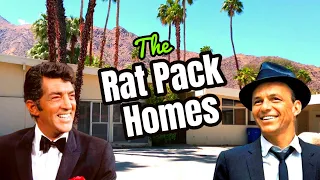 The RAT PACK Member HOMES In Palm Springs - Peter Lawford, Dean Martin & Others