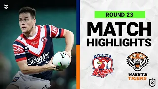 Sydney Roosters v Wests Tigers | Match Highlights | Round 23, 2022 | NRL
