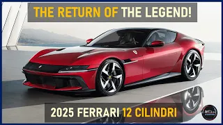 NEW 2025 FERRARI 12 CILINDRI:PURE V12 GLORY | FIRST LOOK