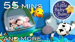 A Sailor Went To Sea | Plus Lots More Nursery Rhymes | 55 Minutes Compilation from LittleBabyBum!