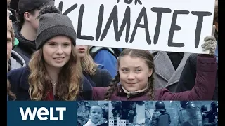 FRIDAYS FOR FUTURE: Greta Thunberg spricht bei Großdemo von Schülern