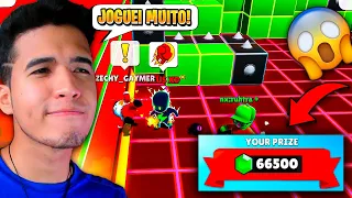 😱 JOGUEI MEU 1° TORNEIO DE BLOCK DASH LENDARIO 🔥 E GANHEI MUITAS GEMAS 💎💎