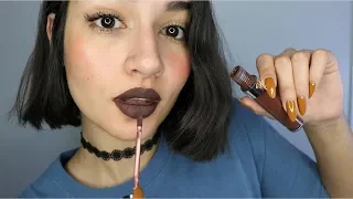 ASMR Lipstick Application | Tapping, Mouth Sounds, Whispering