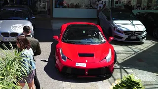 Ferrari 458 Prior Design PD458 parking at Fairmont Monte Carlo