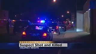 Police: Suspect Shot & Killed By Police In Columbia Heights