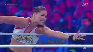 WWE Ronda Rousey Destroys Stephanie McMahon