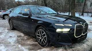 BMW 7 2023г, 4.0d, 286лс, 25.000км, цена 14.500.000 рублей .